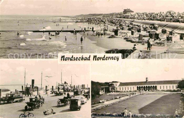 Norderney Nordseebad Strandpartien