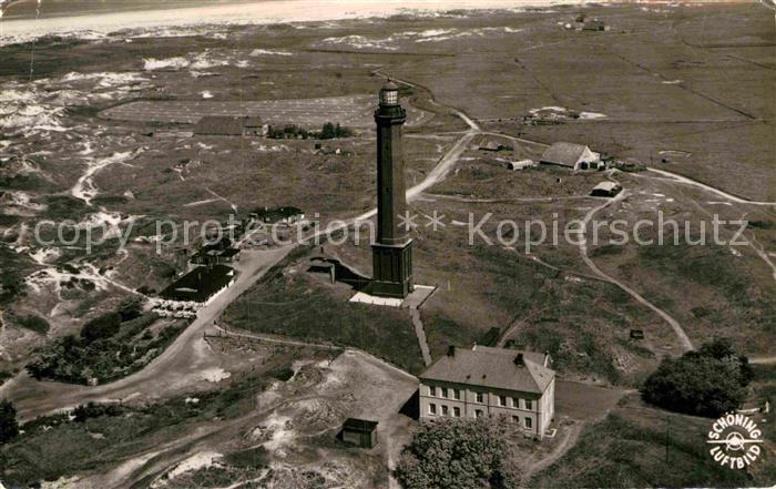 Norderney Nordseebad Fliegeraufnahme Leuchtturm
