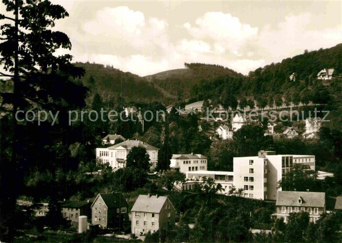 Laasphe BAD LAASPHE NRW Teilansicht mit Kurhaeusern