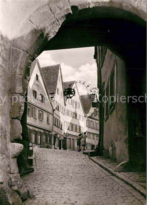 Schwaebisch Hall Gelbinger Gasse