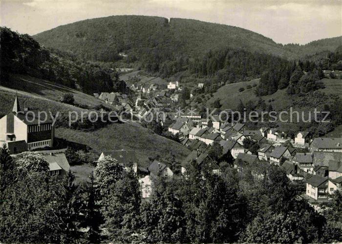 Bad Grund Blick vom Knollen