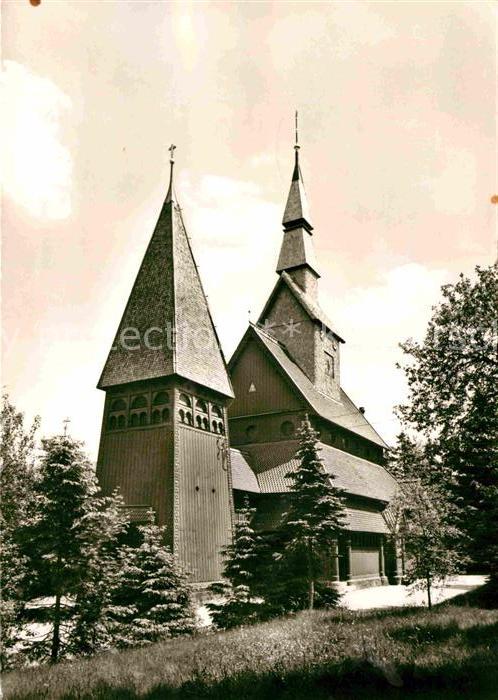 Hahnenklee-Bockswiese Harz Gustav Adolf Nordische Stabkirche