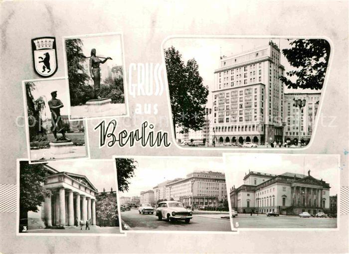 BERLIN  CITY Aufbauhelfer Haus Berlin Mahnmal Unter den Linden Haus Budapest Dt