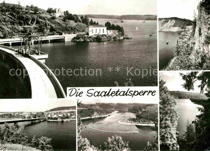 Saaletalsperre Sperrmauer Totenfels Saalburg Blaupunkt Biere