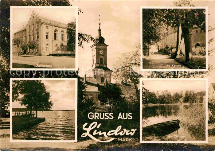 Lindow Mark Kulturhaus Kloster Am Gudelack See Am Wutzsee