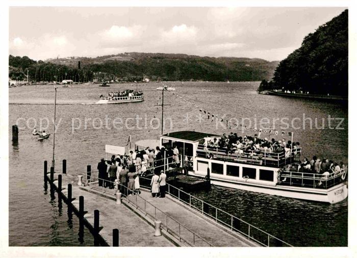 Essen Ruhr Baldeneysee Anleger Faehre