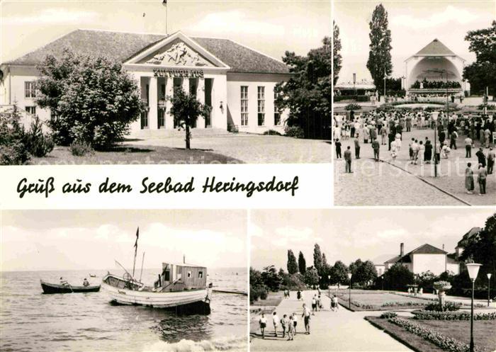 Heringsdorf Ostseebad Usedom Kurhaus Kurkonzert Fischer Promenade