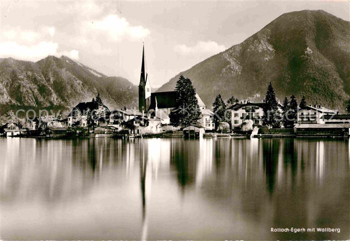Rottach-Egern am Tegernsee mit Wallberg
