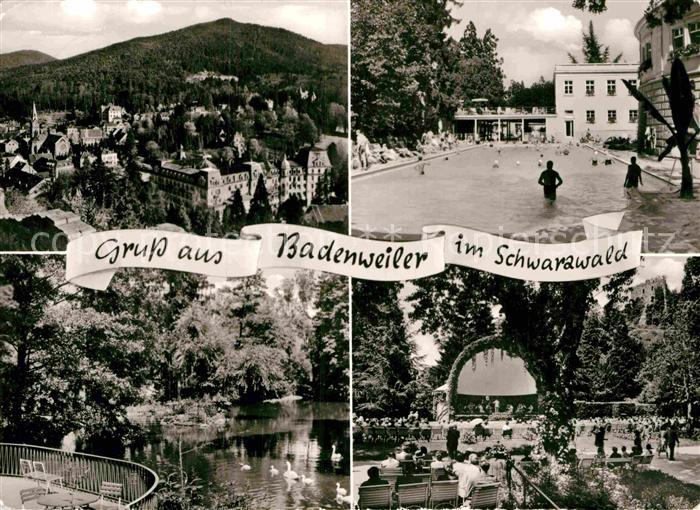 BADENWEILER BW Panorama Schwimmbad Waldsee Konzert