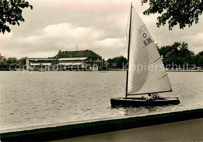 HANNOVER  CITY Maschsee Segelpartie