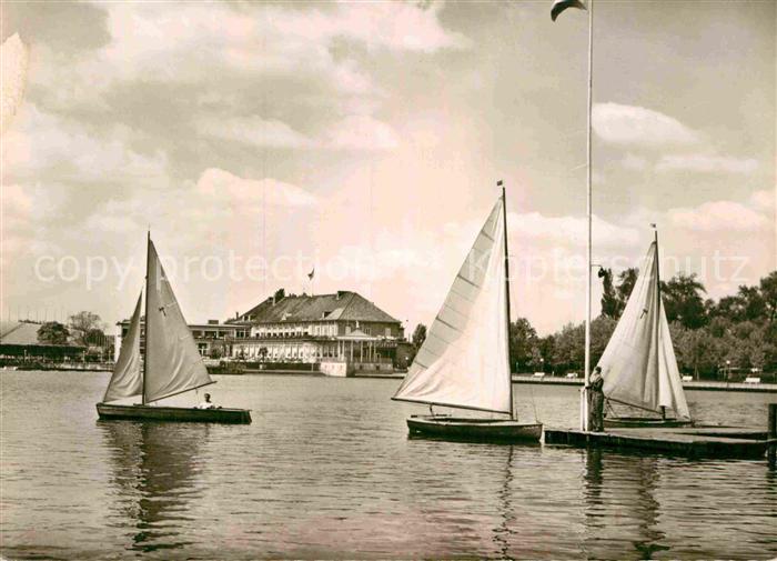 HANNOVER  CITY Maschsee Segelpartie