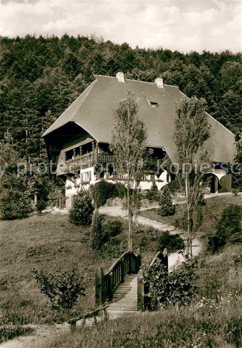 Bad Herrenalb Schwarzwaldhaus im Gaistal