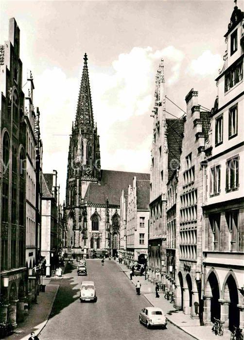 Muenster Westfalen Prinzipalmarkt Muenster