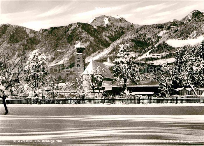 Degerndorf Inn Christkoenigskirche mit St Margarethen