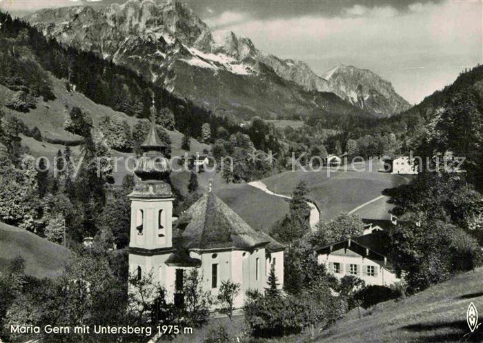 Maria Gern mit Untersberg