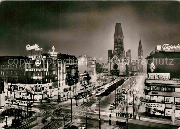 BERLIN  CITY Kaiser Wilhelm Gedaechtniskirche