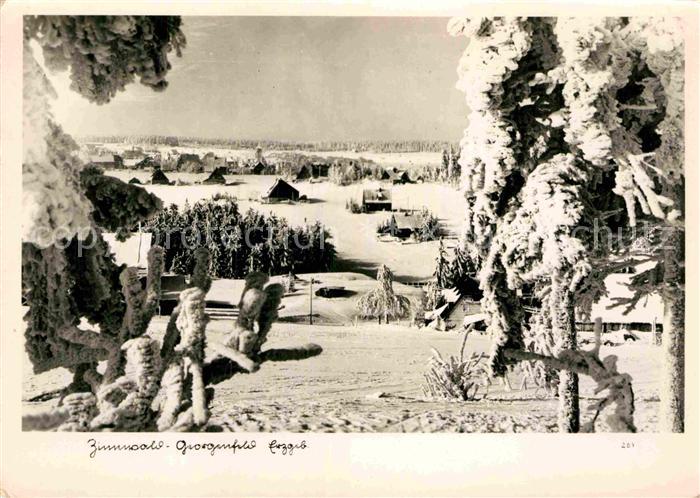 Zinnwald-Georgenfeld Winterpanorama