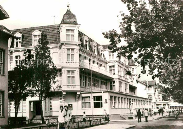 Ahlbeck Ostseebad FDGB Erholungsheim Bernhard Goering