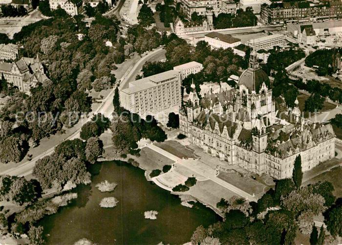 HANNOVER  CITY Neues Rathaus Fliegeraufnahme