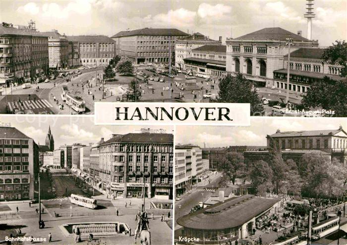 HANNOVER  CITY Ernst August Platz Bahnhofstrasse Kroepcke