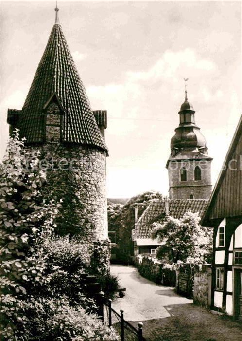 Bad Salzuflen Katzenturm und Reform Kirche