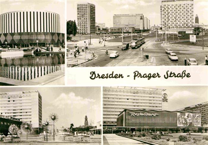 DRESDEN Elbe Prager Strasse Details