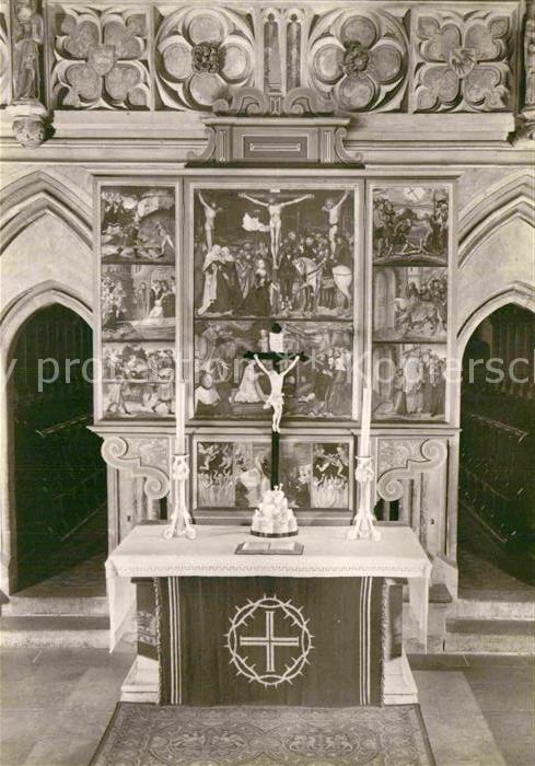 Meissen Elbe Sachsen Dom Kreuzaltar