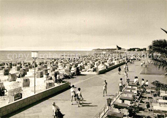 Groemitz Ostseebad Strand Promenade