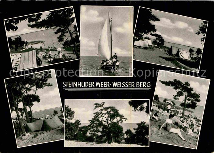 Steinhuder Meer Strand Segeln Camping Weisser Berg