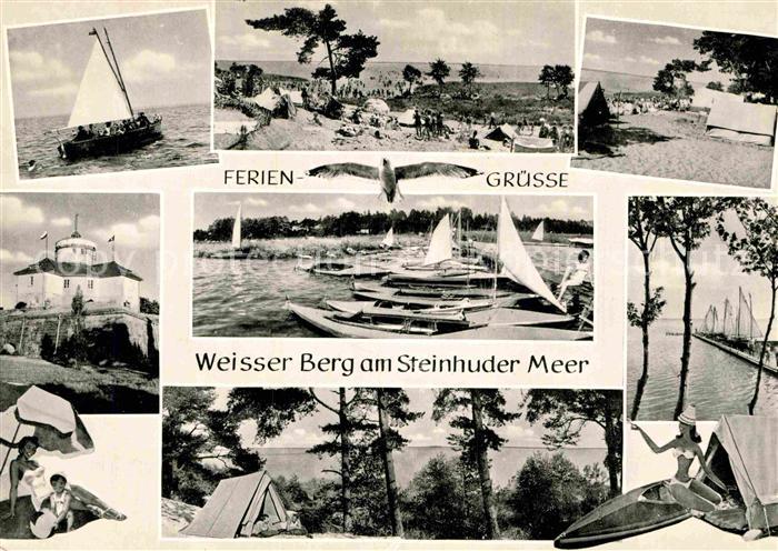 Steinhuder Meer Strand Segeln Hafen  Camping Weisser Berg