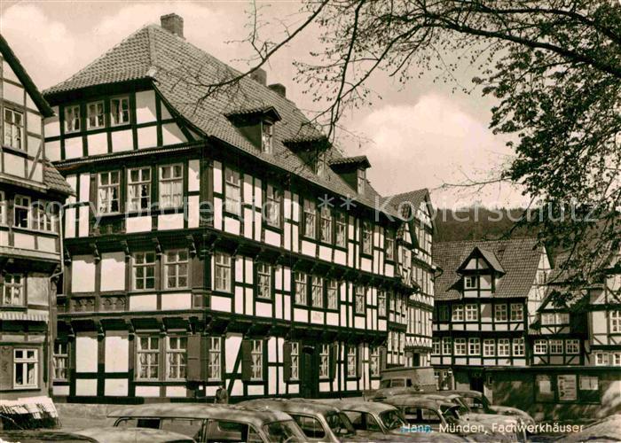 Hann. Muenden Fachwerkhaeuser