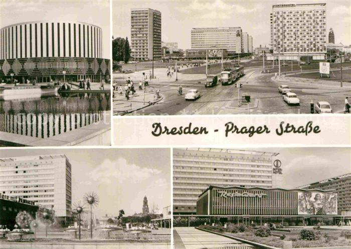 DRESDEN Elbe Prager Strasse Details