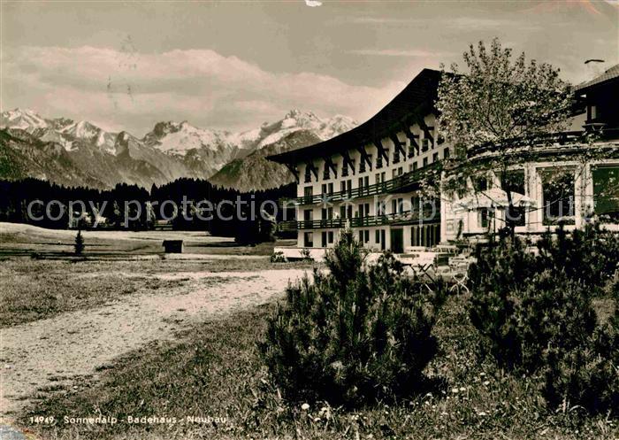 Sonthofen Oberallgaeu Alpen Moorbad Sonnenalp