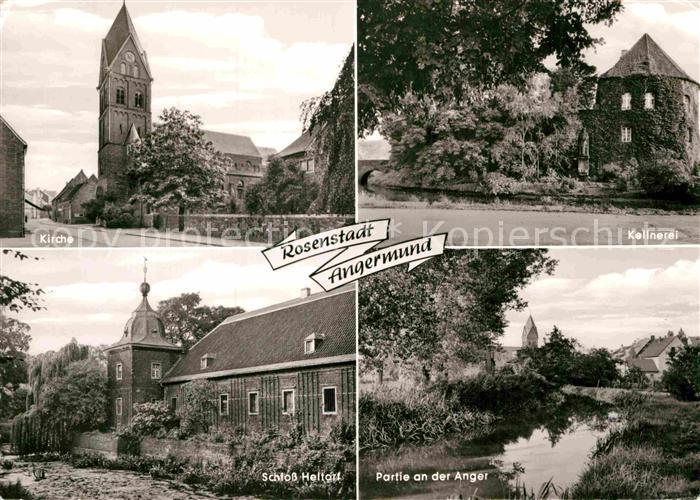 Angermund Kirche Kellnerei Schloss Heltorf Angerpartie