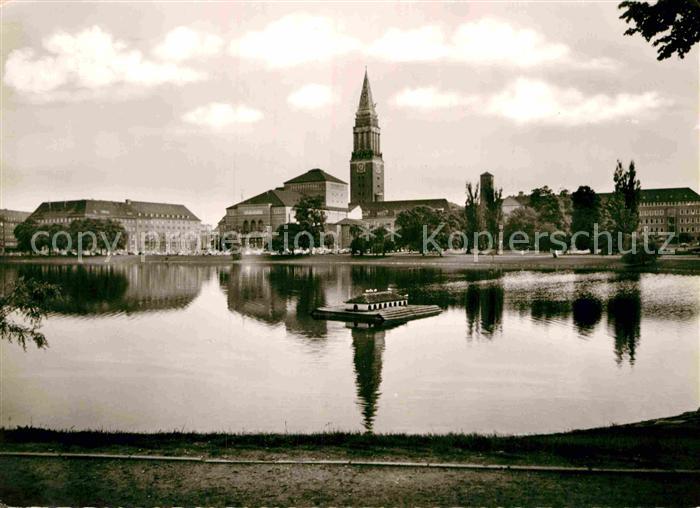 KIEL  CITY Rathaus und Stadttheater