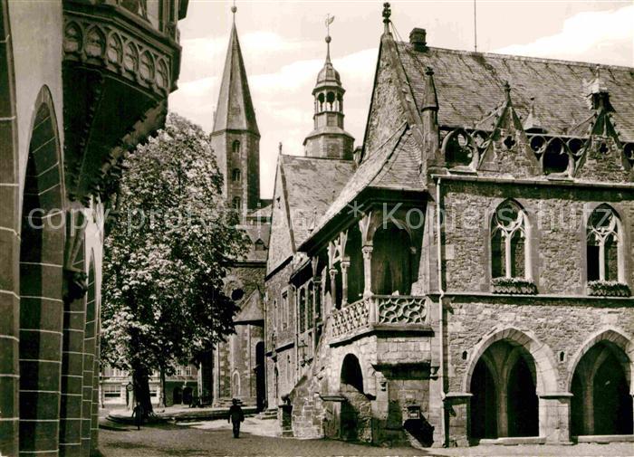 Goslar Rathaus und Marktkirche