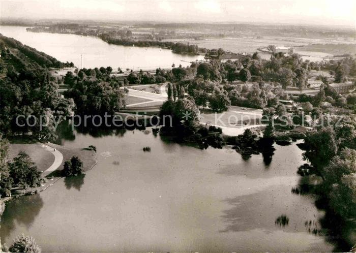 HANNOVER  CITY Blick vom Rathausturm auf den Maschsee