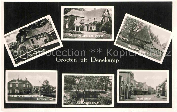 Denekamp Hoek Oldenzaalsestraat Grotestraat Brinkstraat Museum Natura Docet