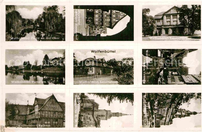 Wolfenbuettel Lessingtheater Rathaus Schloss Lessinghaus