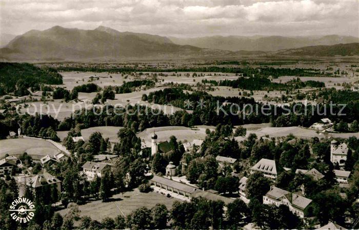 Bad Heilbrunn Fliegeraufnahme