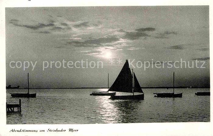 Steinhuder Meer Segelboot