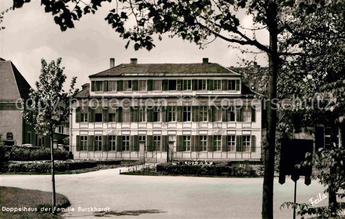 Ansbach Mittelfranken Doppelhaus Familie Burckhardt