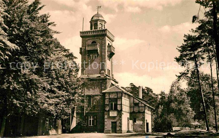 Bad Schmiedeberg Aussichtsturm Gaststaette Schoene Aussicht