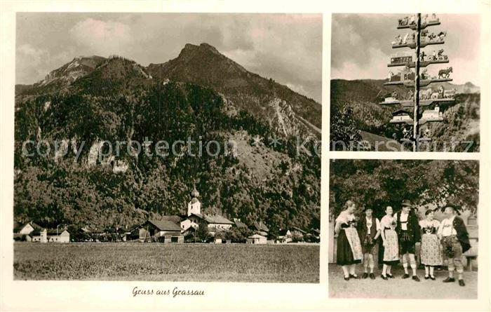 Grassau Chiemgau Maibaum Trachten