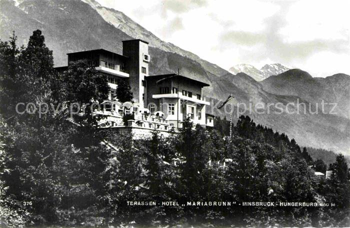Hungerburg Innsbruck Terassen-Hotel Mariabrunn