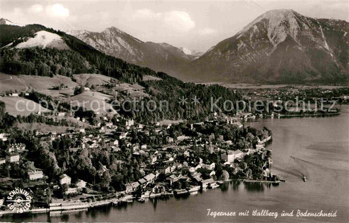 Tegernsee Wallberg Bodenschneid Fliegeraufnahme