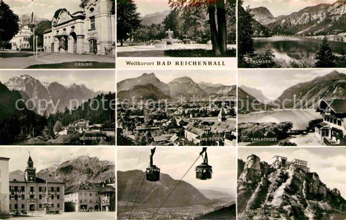 Bad Reichenhall Casino Rathaus Saalachsee Thumsee Predigtstuhl
