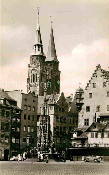 NueRNBERG  CITY Schoener Brunnen St. Sebald