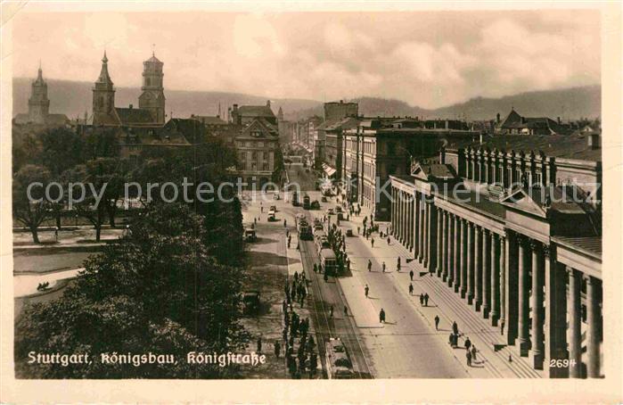 STUTTGART  CITY Koenigsbau Koenigstrasse