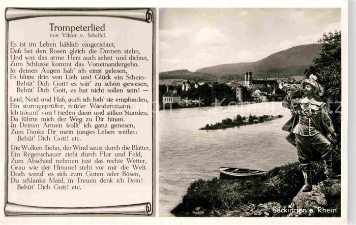 Bad Saeckingen Trompeterlied Viktor von Scheffel